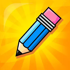 Скачать взломанную Draw N Guess Multiplayer  [МОД Бесконечные монеты] - стабильная версия apk на Андроид