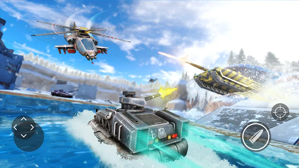 Massive Warfare: Tanks PvP War (Массовая война)  [МОД Меню] Screenshot 4