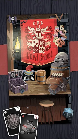 Card Crawl (Кард Кролл)  [МОД Бесконечные деньги] Screenshot 2