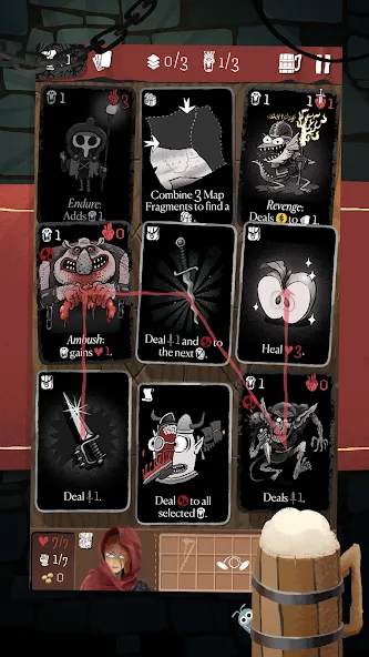 Card Crawl Adventure (Кард Кроул Приключение)  [МОД Меню] Screenshot 1