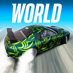 Скачать взлом Drift Max World - Racing Game (Дрифт Макс Ворлд)  [МОД Все открыто] - стабильная версия apk на Андроид