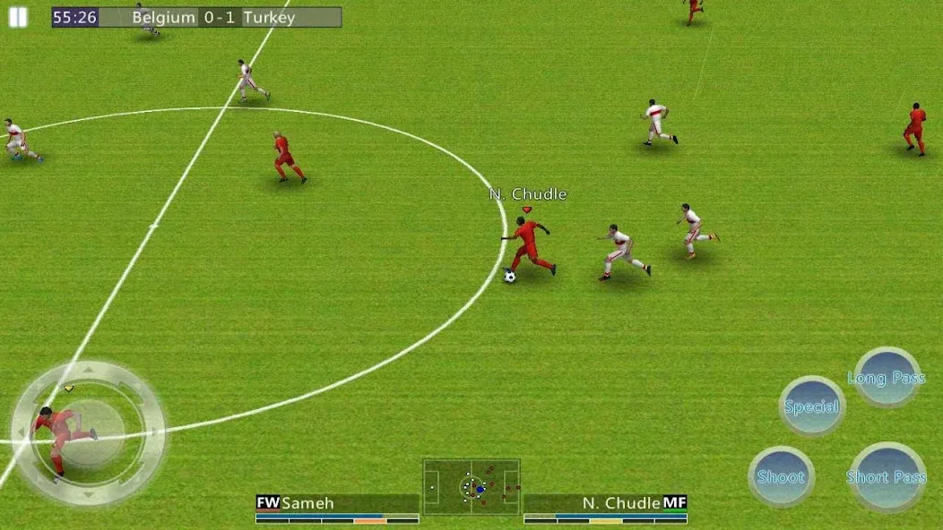 World Soccer League  [МОД Бесконечные монеты] Screenshot 1