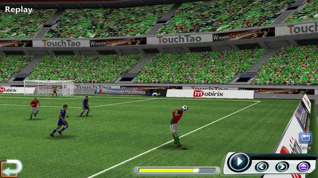 World Soccer League  [МОД Бесконечные монеты] Screenshot 3