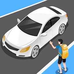 Скачать взломанную Pick Me Up 3D: Taxi Game (Пик Ми Ап 3Д)  [МОД Unlocked] - полная версия apk на Андроид