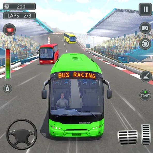 Coach Bus Games: Bus Simulator (Коуч Бас Геймс)  [МОД Все открыто] Screenshot 1