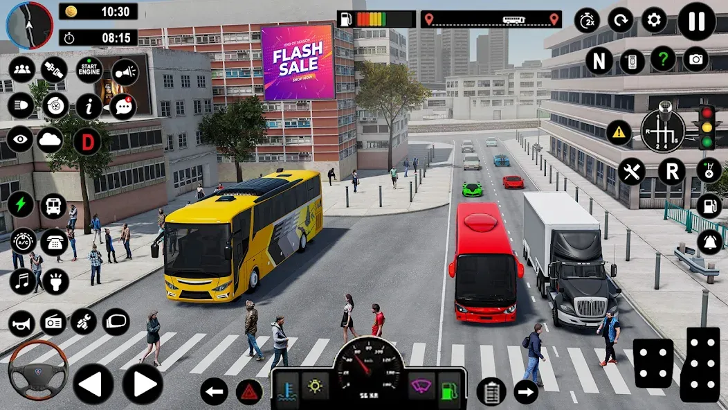 Coach Bus Games: Bus Simulator (Коуч Бас Геймс)  [МОД Все открыто] Screenshot 5