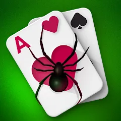 Взломанная Spider Solitaire (Спайдер Солитер)  [МОД Меню] - полная версия apk на Андроид