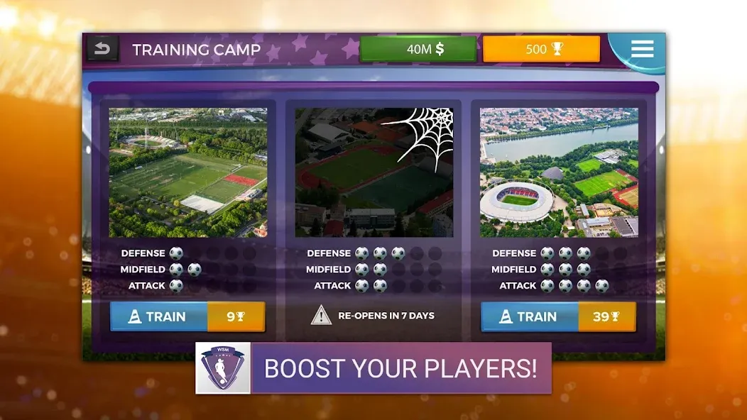 WSM - Women's Soccer Manager (ВСМ)  [МОД Меню] Screenshot 3