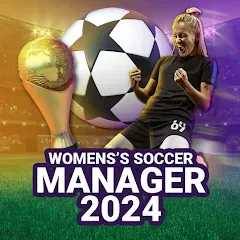 Скачать взломанную WSM - Women's Soccer Manager (ВСМ)  [МОД Меню] - полная версия apk на Андроид