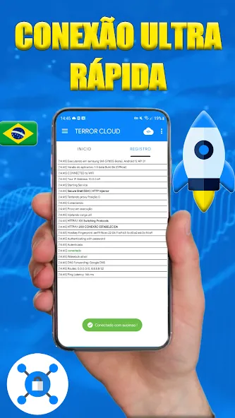 TERROR CLOUD - (INTERNET VPN) (ТЕРРОР КЛАУД Террор облако)  [МОД Бесконечные монеты] Screenshot 3