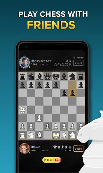 Chess Stars Multiplayer Online (Чесс Старс)  [МОД Много денег] Screenshot 2