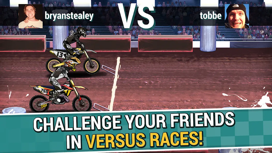 Mad Skills Motocross 2 (Мад Скилс Мотокросс 2)  [МОД Unlocked] Screenshot 3