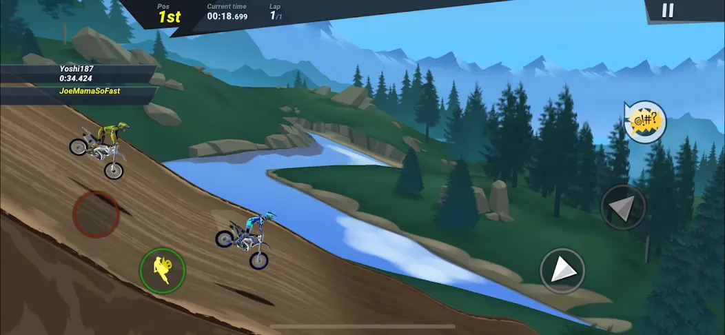 Mad Skills Motocross 3 (Мэд Скиллз Мотокросс 3)  [МОД Много монет] Screenshot 3