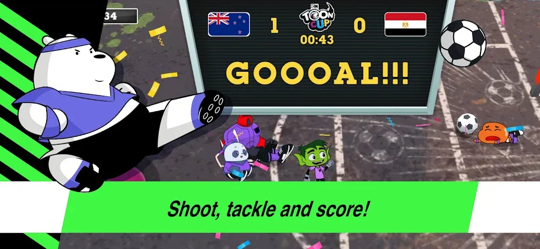 Toon Cup - Football Game  [МОД Menu] Screenshot 5