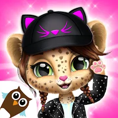 Скачать взломанную Amy Care - My Leopard Baby  [МОД Menu] - последняя версия apk на Андроид