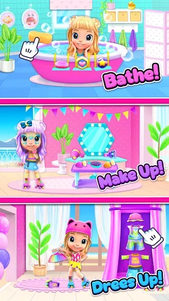 Cutie Care - Sweet Babysitter  [МОД Menu] Screenshot 2