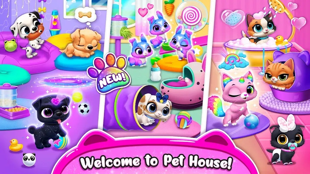 Floof - My Pet House (Флооф)  [МОД Много денег] Screenshot 4