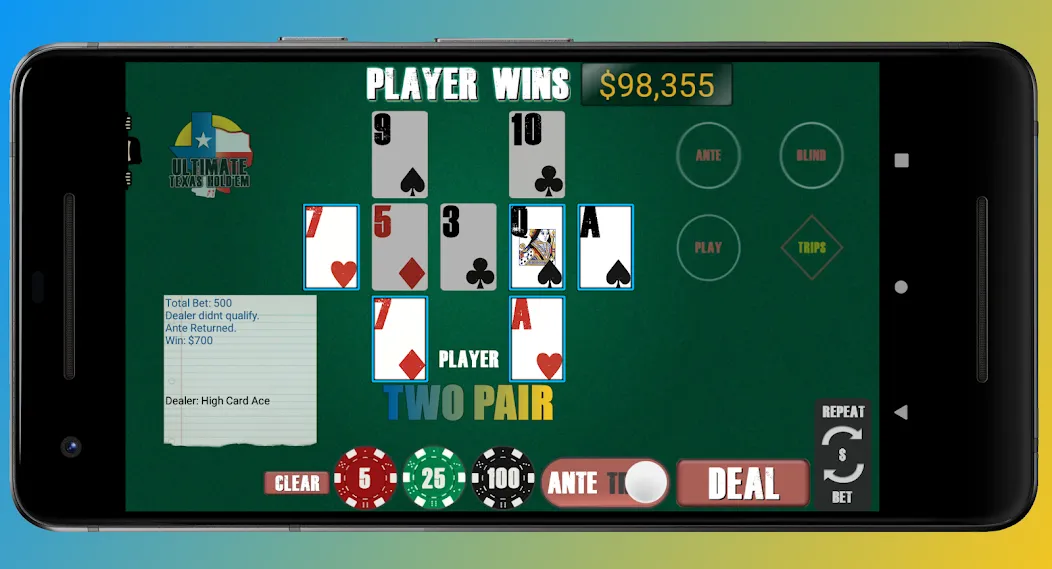 Texas Ultimate Holdem (Техасский Ультимейт Холдем)  [МОД Unlocked] Screenshot 1