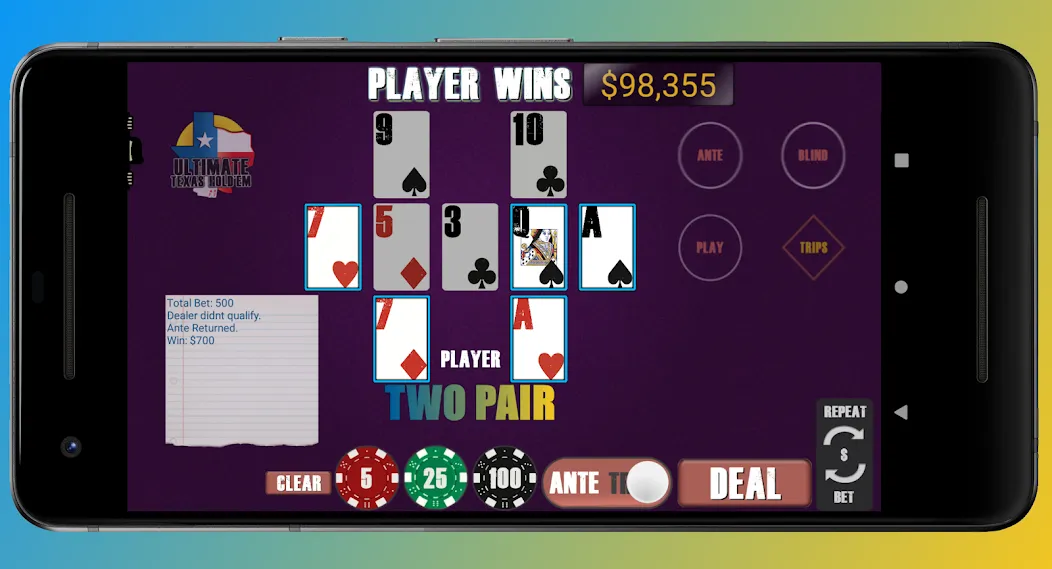 Texas Ultimate Holdem (Техасский Ультимейт Холдем)  [МОД Unlocked] Screenshot 2