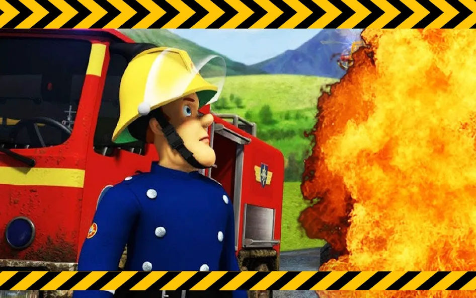 Fireman sam Truck rescue (Пожарный Сэм и спасение на грузовике)  [МОД Unlocked] Screenshot 4