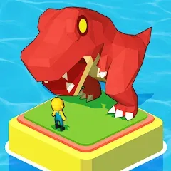 Взлом Dino Tycoon - 3D Building Game  [МОД Unlimited Money] - последняя версия apk на Андроид