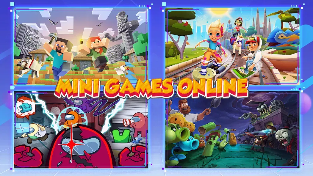 Mini Games Online (Миниигры онлайн)  [МОД Бесконечные монеты] Screenshot 2