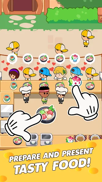 Food Fever: Restaurant Tycoon (Фуд Фивер)  [МОД Unlimited Money] Screenshot 3