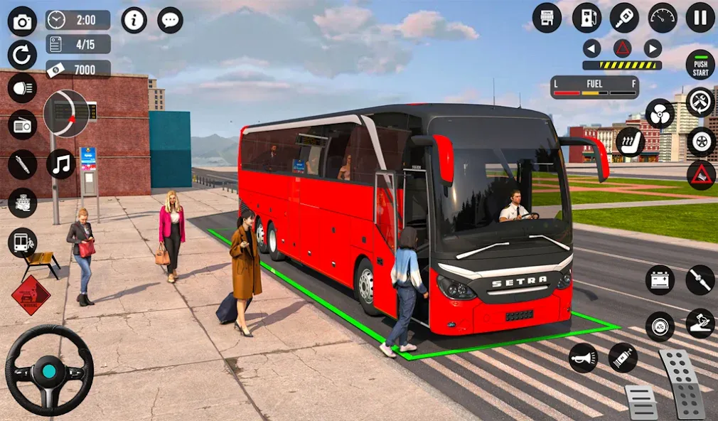 Bus Simulator 3D: Bus Games (Бус Симулятор 3Д)  [МОД Много монет] Screenshot 4