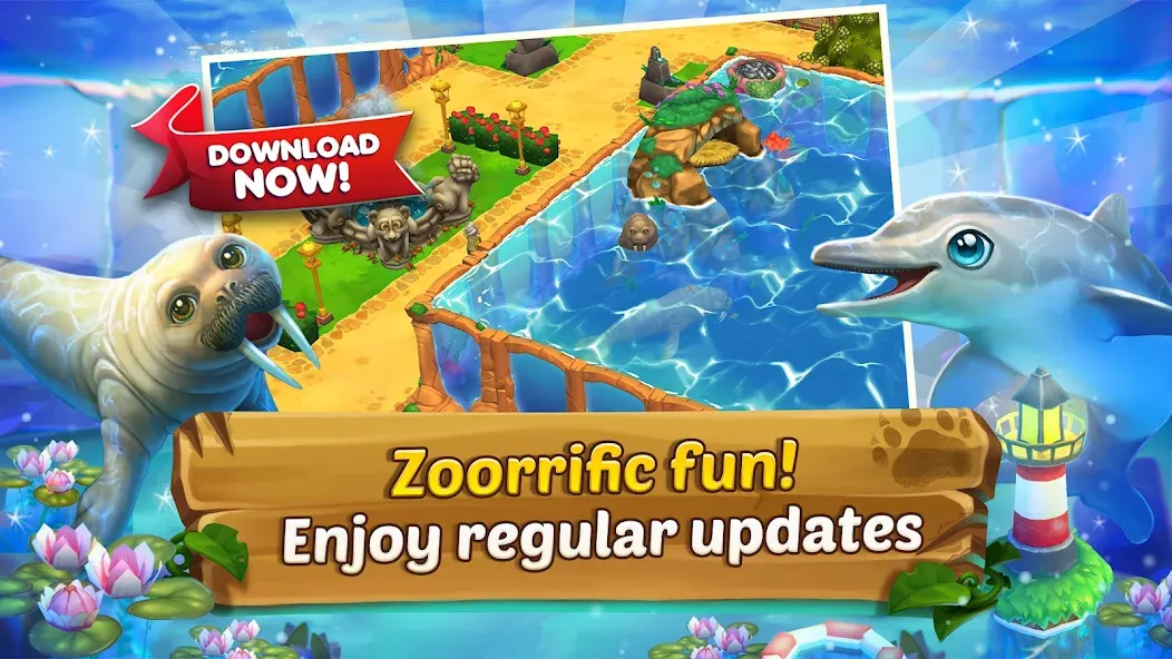 Zoo 2: Animal Park (Зу 2)  [МОД Menu] Screenshot 2