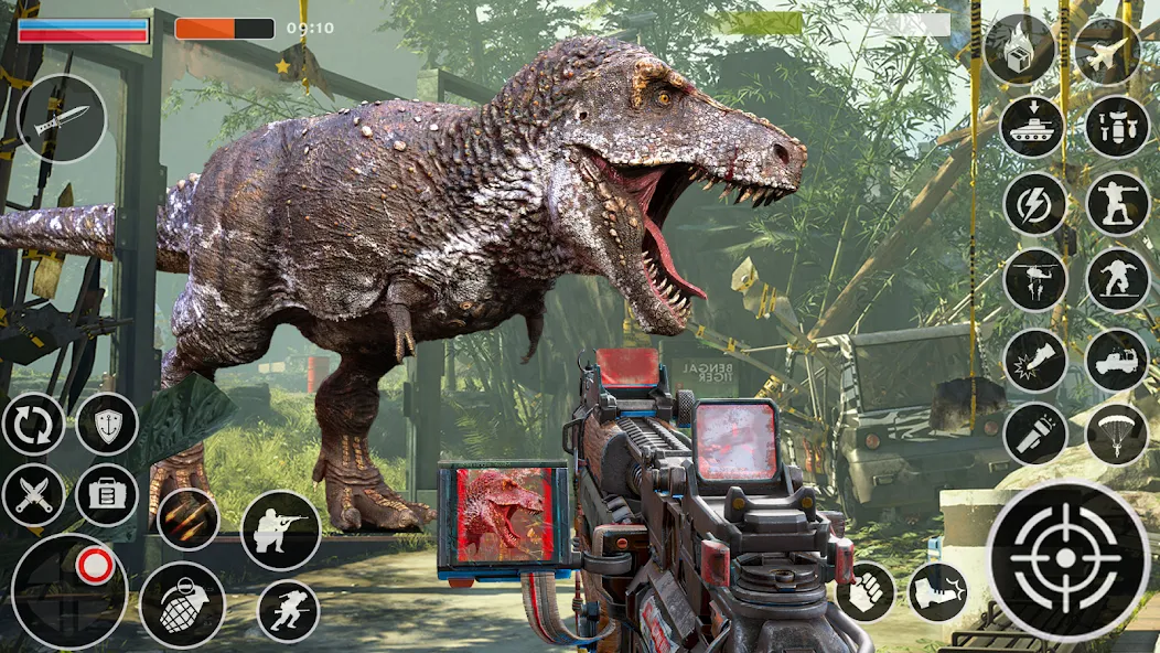 Wild Dino Hunting: Zoo Hunter (Дино Хантер)  [МОД Menu] Screenshot 5