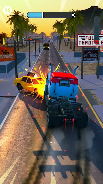 Rush Hour 3D: Car Game (Раш Час 3D)  [МОД Unlimited Money] Screenshot 1