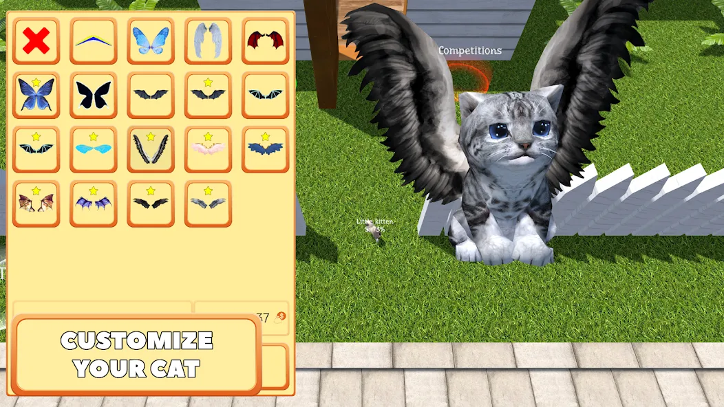 Cute Pocket Cat 3D - Part 2 (Сьют Покет Кэт 3Д)  [МОД Unlimited Money] Screenshot 2