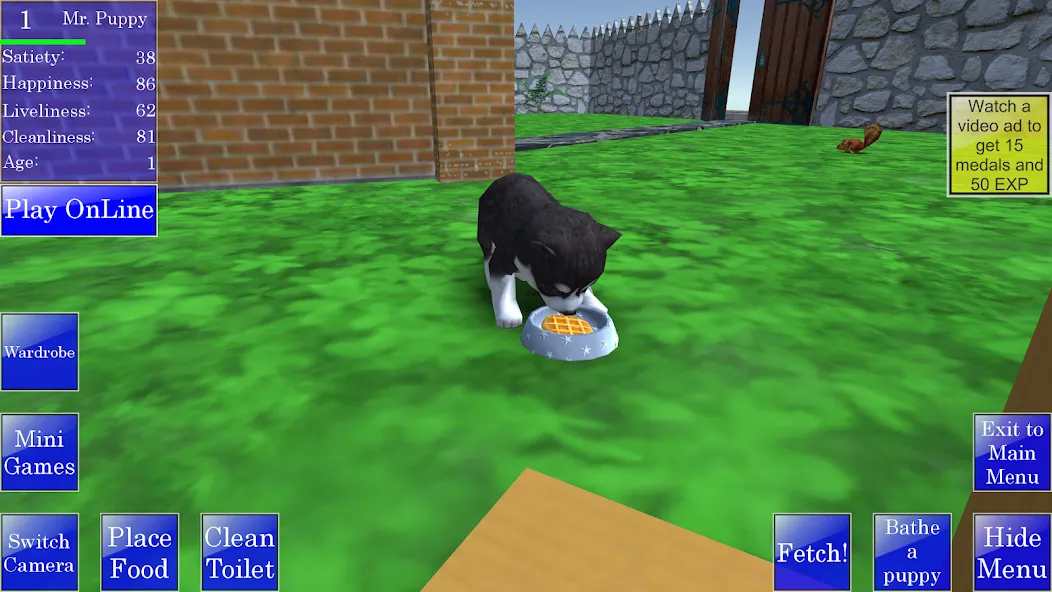 Cute Pocket Puppy 3D (Сьют Покет Паппи 3Д)  [МОД Меню] Screenshot 1