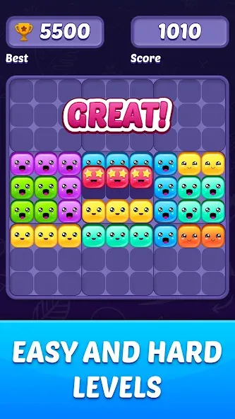 Block Puzzle Game (Блокголоволомка игра)  [МОД Unlimited Money] Screenshot 5