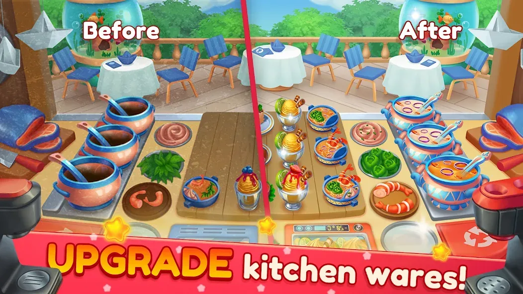 Cooking Artist: Kitchen Game (Кукинг Артист)  [МОД Unlimited Money] Screenshot 2