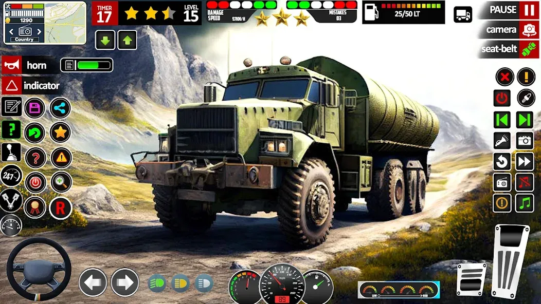 Army Truck Transport Game 2023  [МОД Menu] Screenshot 1