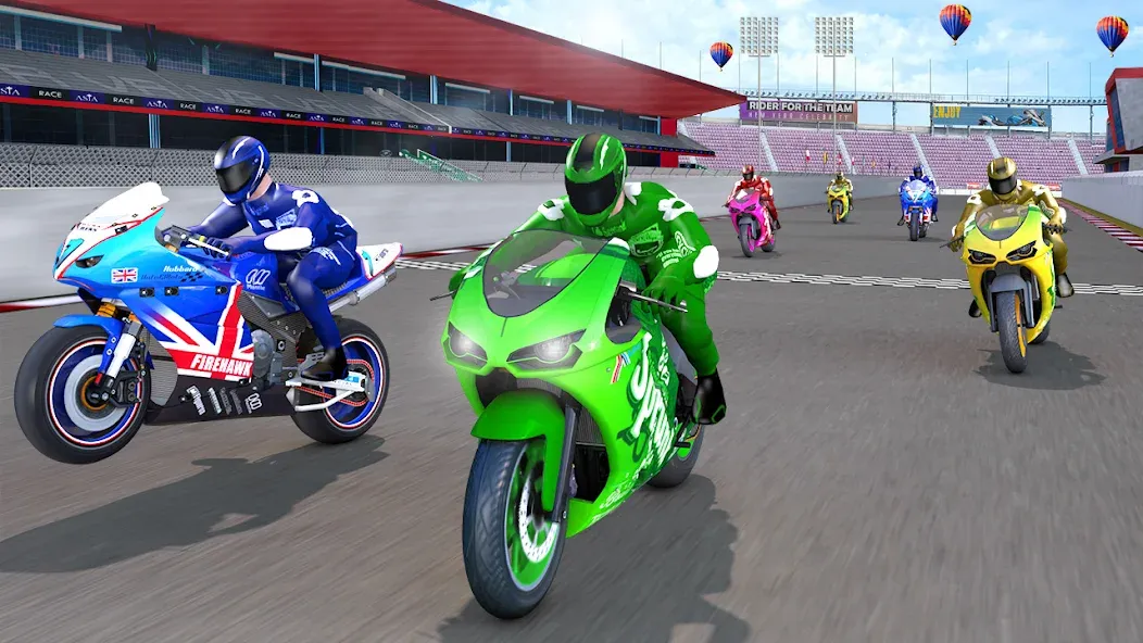 3D Bike Racing Games Offline  [МОД Бесконечные деньги] Screenshot 4