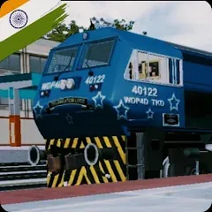 Взломанная Indian Railway Simulator (Индийский железнодорожный симулятор)  [МОД Unlimited Money] - стабильная версия apk на Андроид