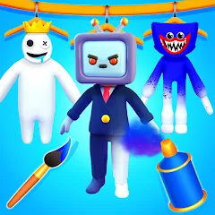 Взломанная DIY Factory : Garten Monsters (ДИУАЙ Фактори)  [МОД Unlocked] - стабильная версия apk на Андроид