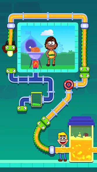 Flow Legends: Pipe Games (Флоу Легенды)  [МОД Все открыто] Screenshot 2