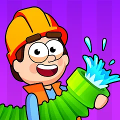 Скачать взлом Flow Legends: Pipe Games (Флоу Легенды)  [МОД Все открыто] - полная версия apk на Андроид