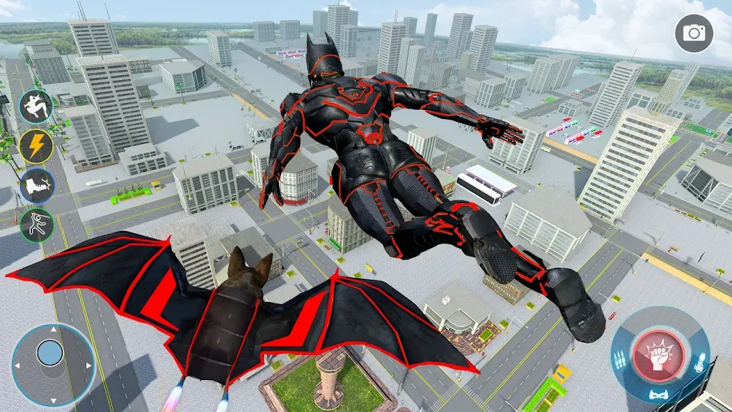 Flying Bat Robot Car Transform (Флайинг Бэт Робот Кар Трансформ)  [МОД Mega Pack] Screenshot 2