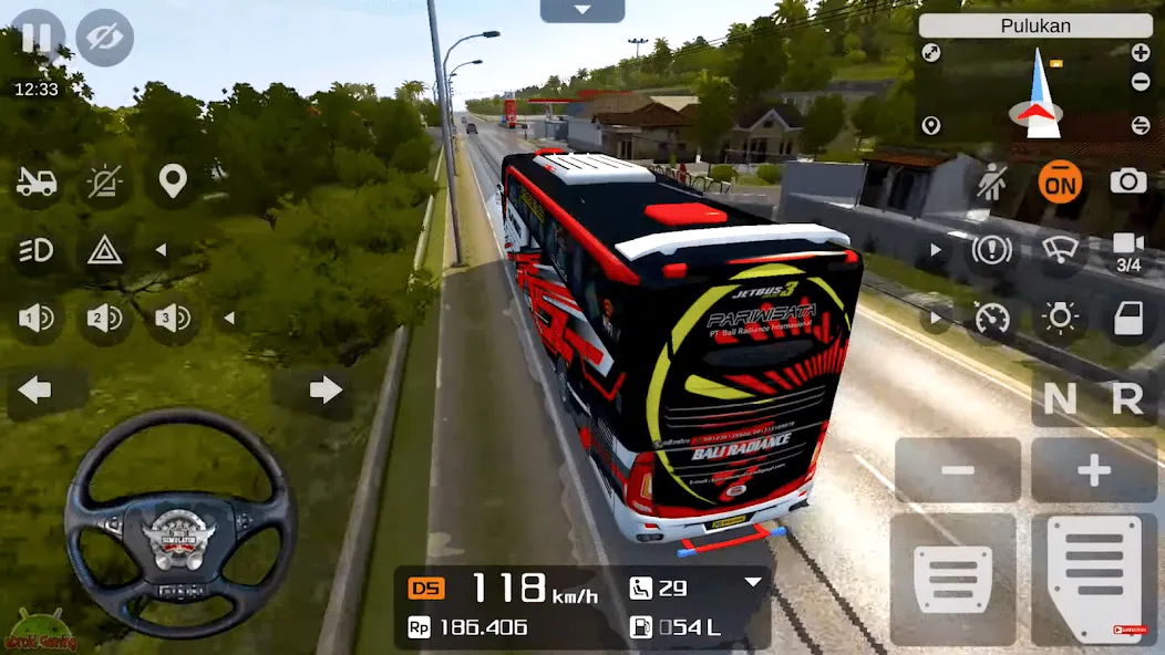 Coach Tourist Bus City Driving  [МОД Меню] Screenshot 2