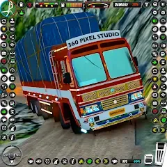 Скачать взломанную Indian Truck Offroad Cargo Sim (Индийский грузовик   )  [МОД Много денег] - полная версия apk на Андроид