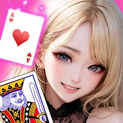 Sexy solitaire girls: ani card