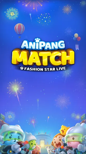 Anipang Match (Анипанг Матч)  [МОД Много денег] Screenshot 1