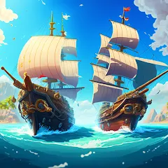 Скачать взломанную Pirate Raid - Caribbean Battle (Пиратское налетении)  [МОД Unlimited Money] - полная версия apk на Андроид