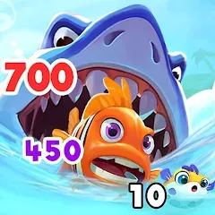 Скачать взломанную Fish Go.io - Be the fish king  [МОД Unlocked] - полная версия apk на Андроид