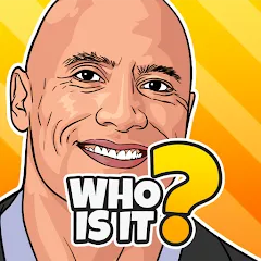 Взломанная Who is it? Celeb Quiz Trivia  [МОД Menu] - полная версия apk на Андроид