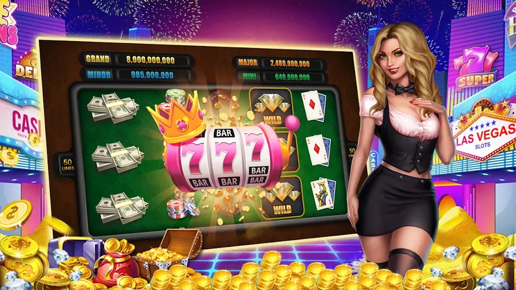 Winning Jackpot Slots Casino  [МОД Unlocked] Screenshot 3